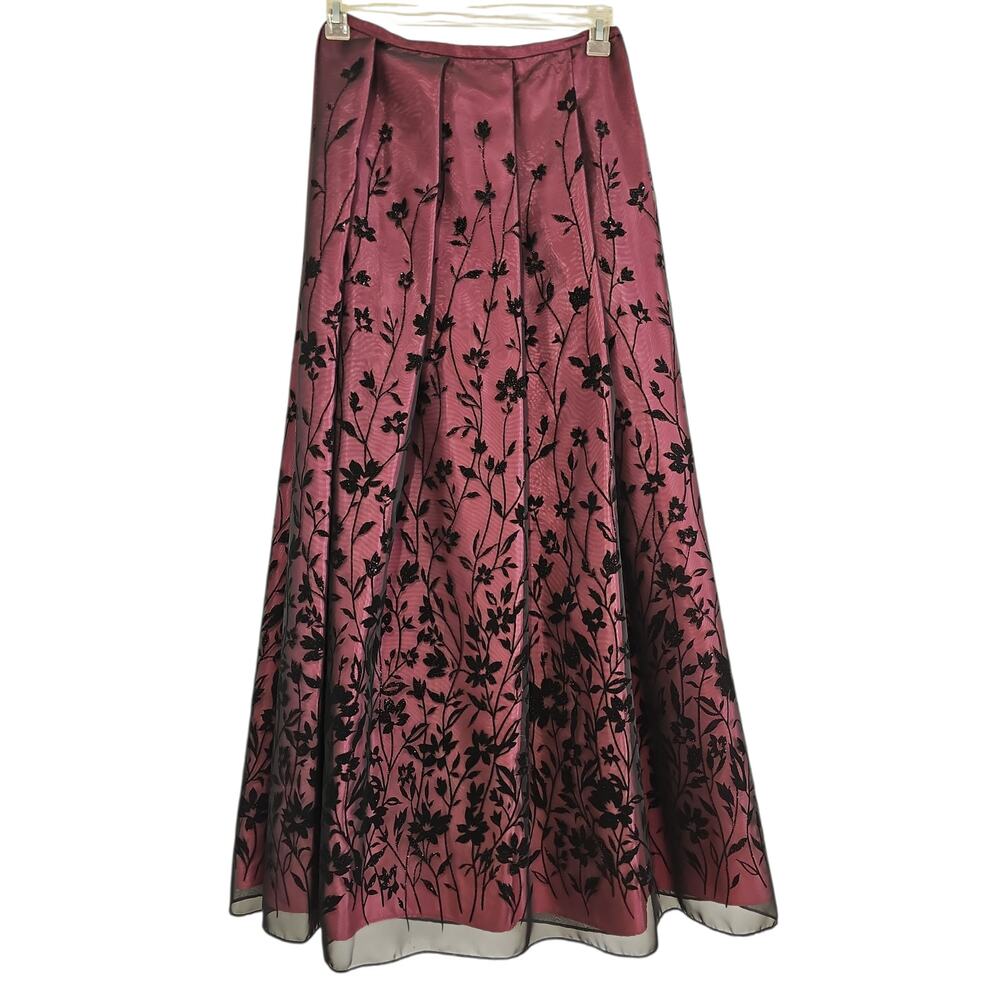 Night Way Collections Y2K Whimsygoth Maxi Skirt Womens 12 Dark Romantic
